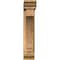 Ekena Millwork Imperial Traditional Smooth Bracket w/ Offset Brace, Western Red Cedar, 5 1/2"W x 20"D x 28"H BKT0604X20X28IMP01SWR - alternate 2